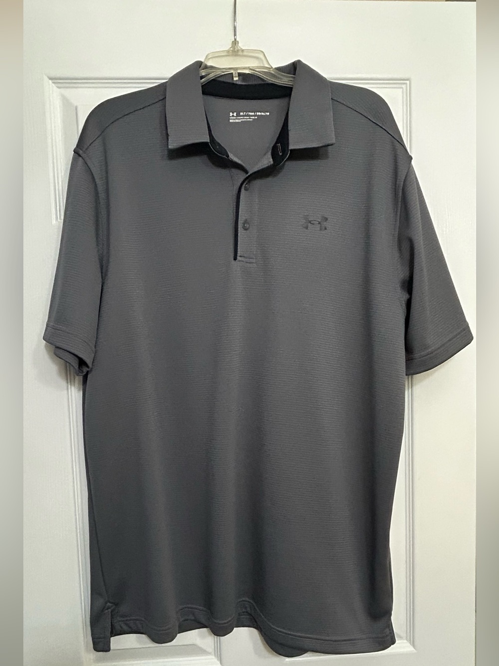 Under Armor Men's Charcoal Performance Polo